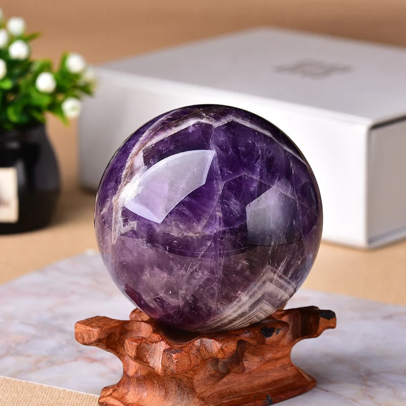 Natural Amethyst Reiki Healing Stone - yogaandmeditationjewelry