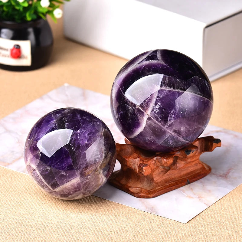 Natural Amethyst Reiki Healing Stone - yogaandmeditationjewelry