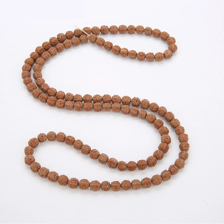 Vajra Bodhi Rudraksha 108Pcs Beads for Meditation Chakras - yogaandmeditationjewelry