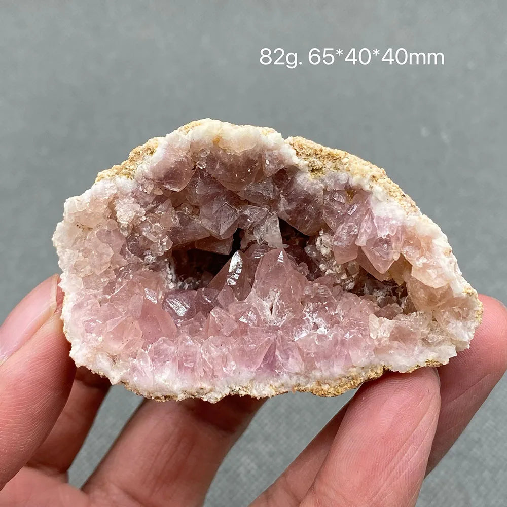 100% natural argentina geode mineral crystal - yogaandmeditationjewelry