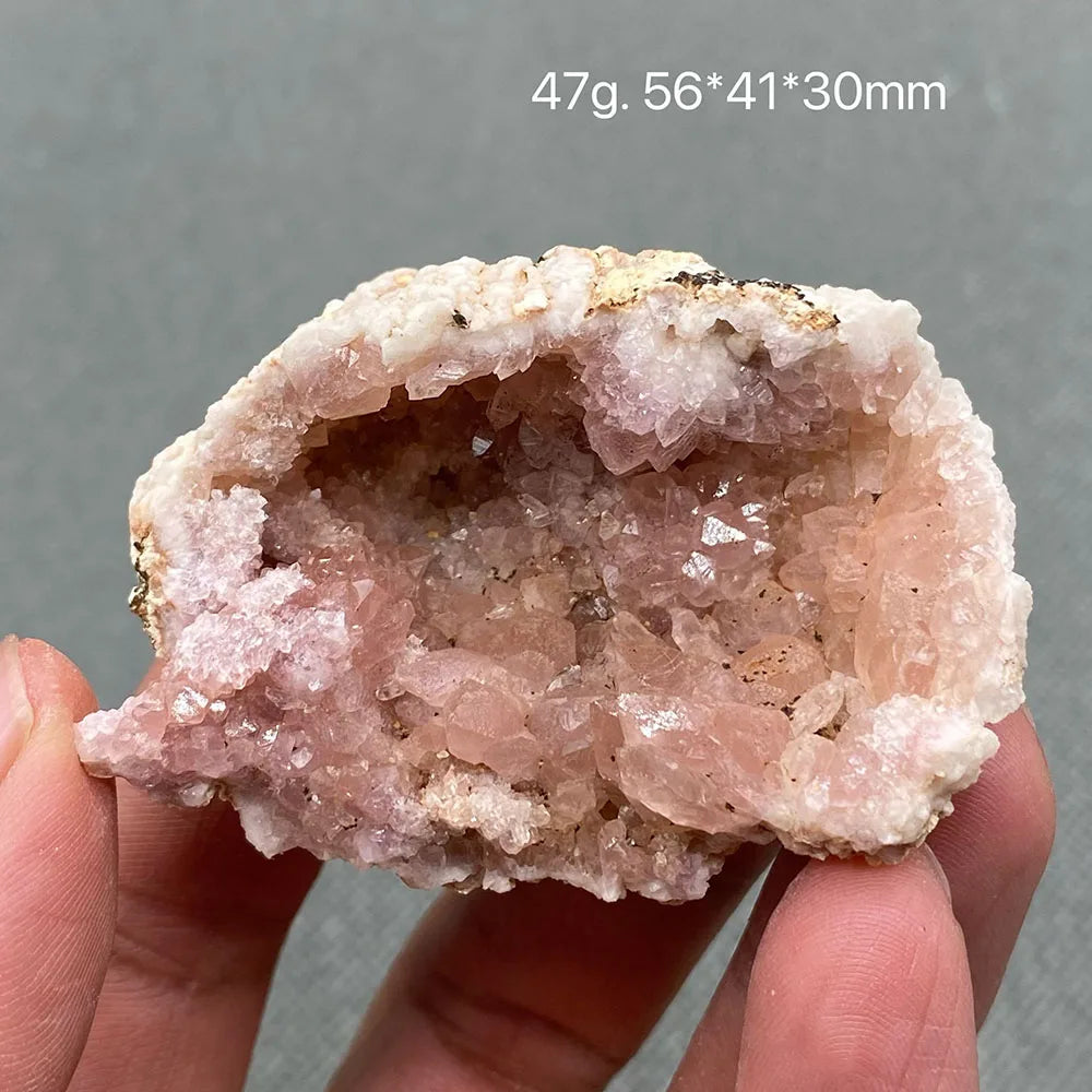 100% natural argentina geode mineral crystal