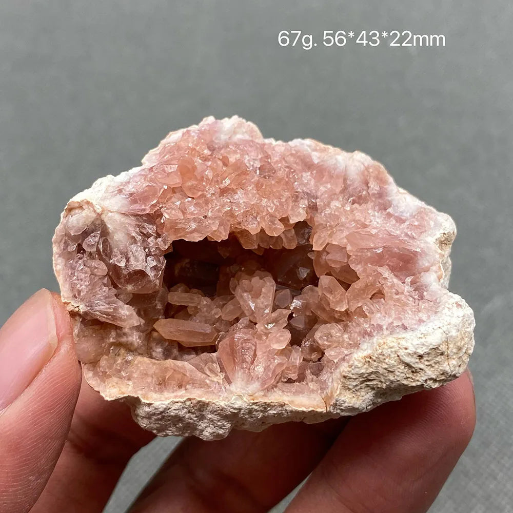 100% natural argentina geode mineral crystal - yogaandmeditationjewelry