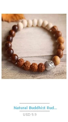 Rudraksha Bracelet Artisan Wear - yogaandmeditationjewelry