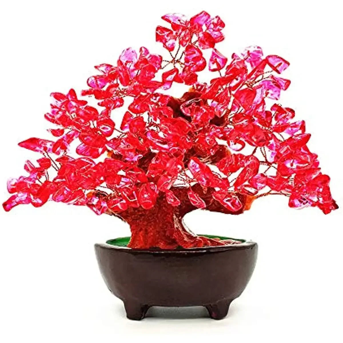 Quartz Crystal Money Tree Bonsai Feng Shui for Wealth and Luck - yogaandmeditationjewelry