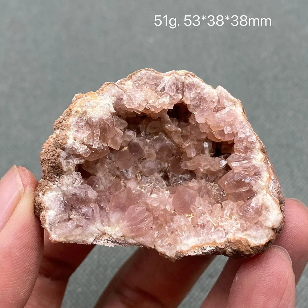 100% natural argentina geode mineral crystal - yogaandmeditationjewelry