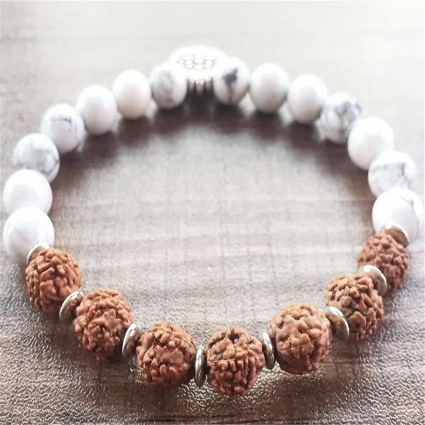 Rudraksha Bracelet Artisan Wear - yogaandmeditationjewelry