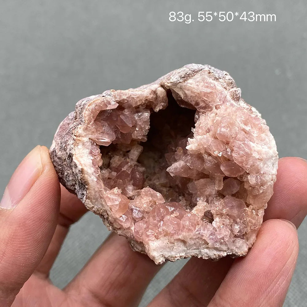 100% natural argentina geode mineral crystal - yogaandmeditationjewelry