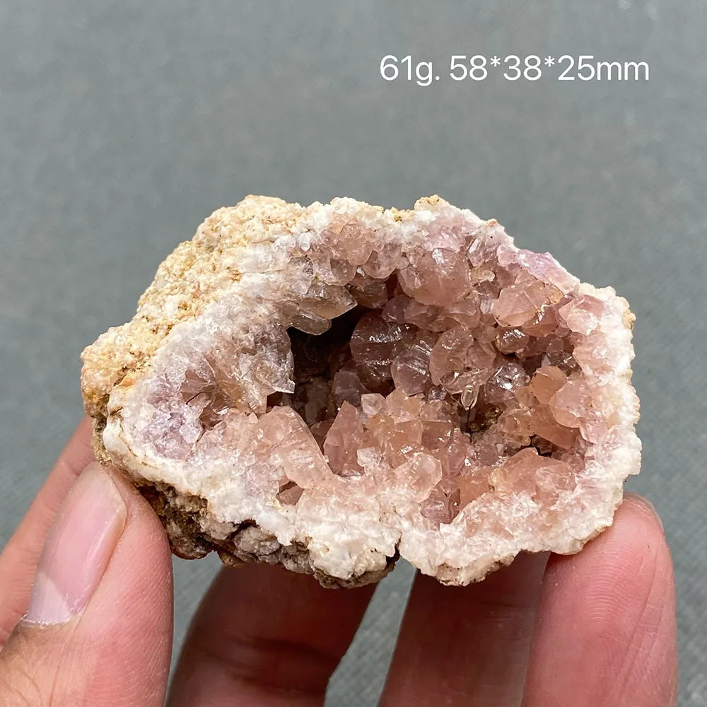 100% natural argentina geode mineral crystal - yogaandmeditationjewelry